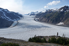 Ｑ．どこにあるでしょう？　ヒントは北米で5番目に大きな氷河です。