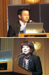 オークラホテル＆リゾーツ営業部副部長　望月保成氏／ザ・カハラ＆リゾート日本地区営業部長　船岡千晶氏